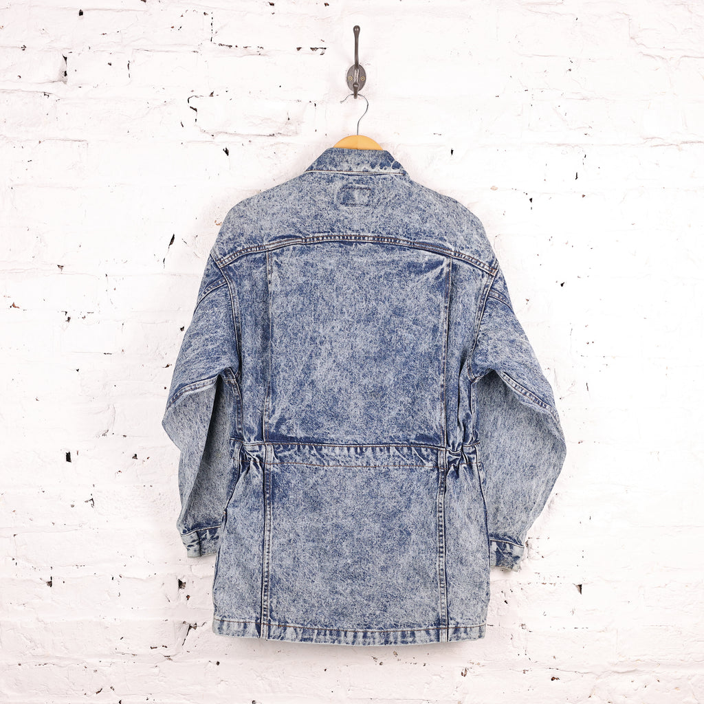 Levi's Acid Wash Denim Jacket - Blue - S