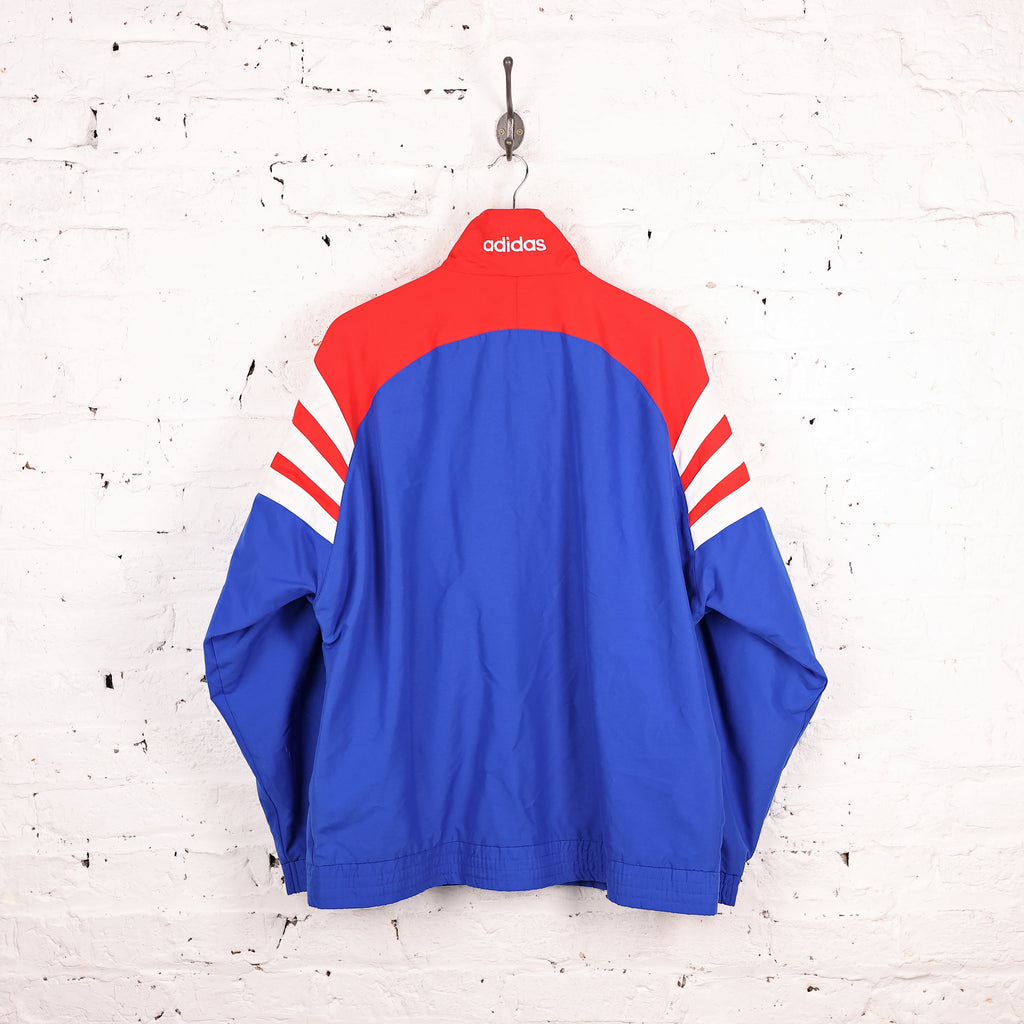 Bayern Munich Adidas 90s Tracksuit Top Jacket - Blue - XL