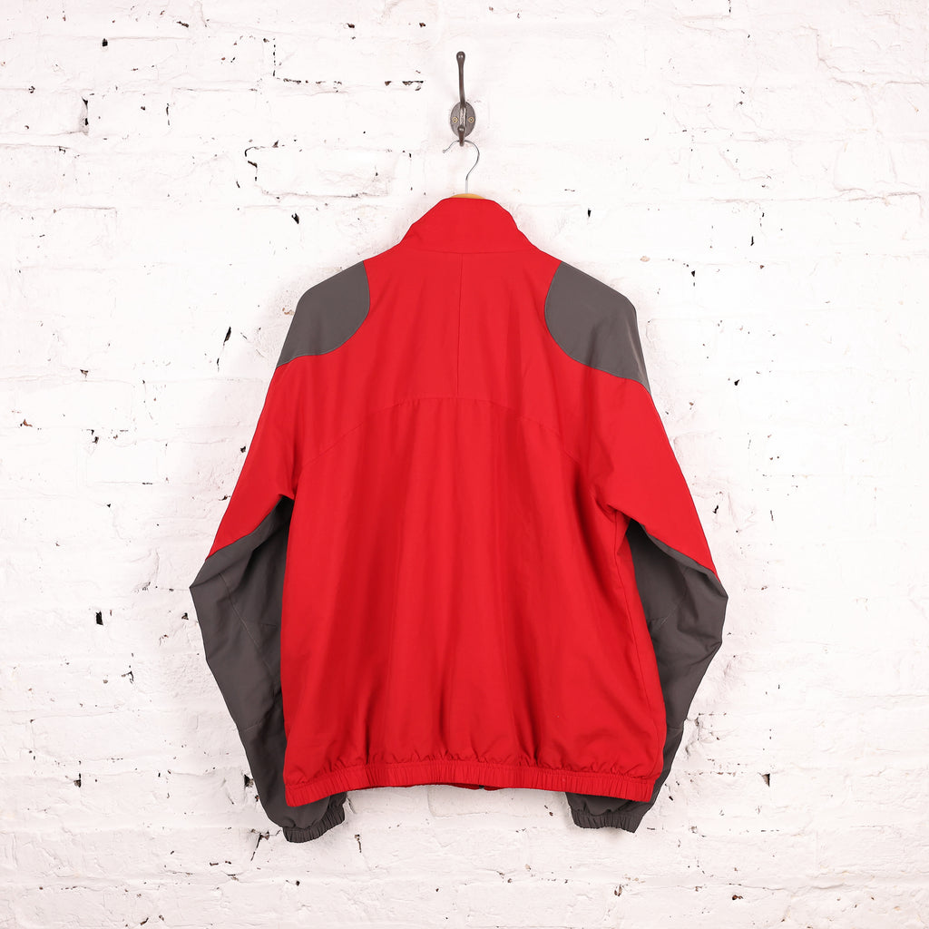 Nike Athletic Tracksuit Top Jacket - Red - XL
