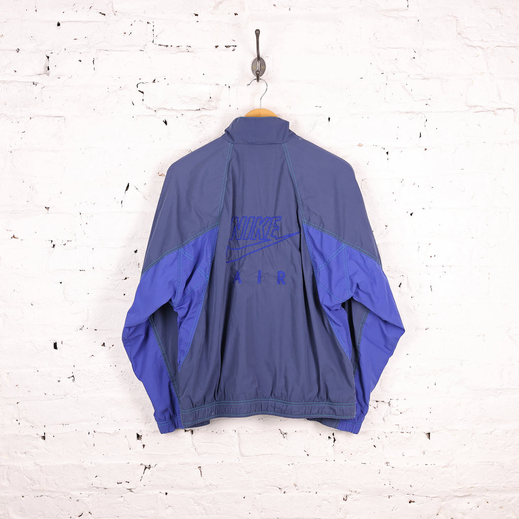 Nike Air 90s Windbreaker Tracksuit Top Jacket - Blue - S