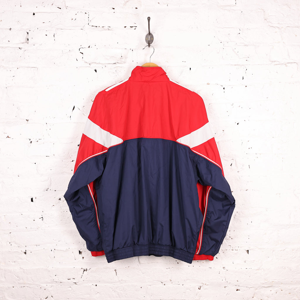 90s Adidas Tracksuit Top Jacket - Blue - L