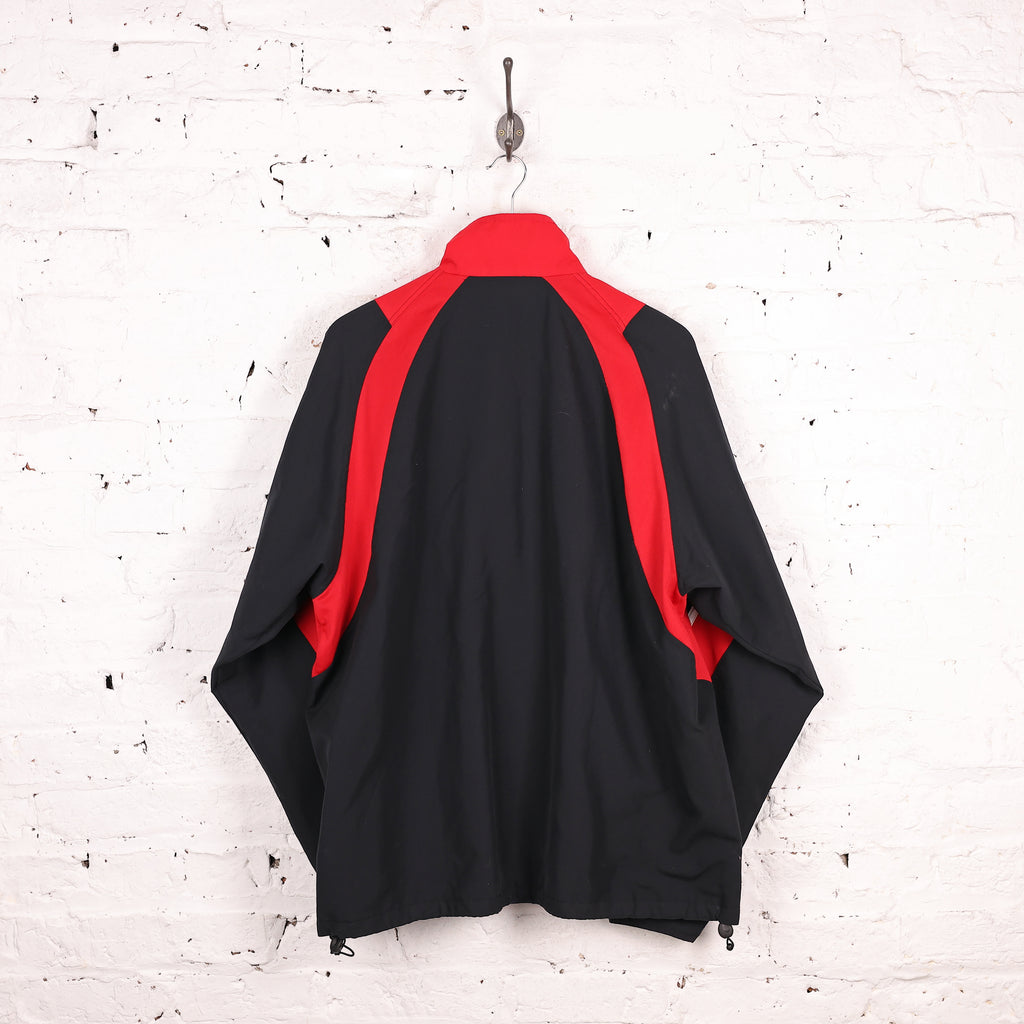 90s Adidas Tracksuit Top Jacket - Red - XL