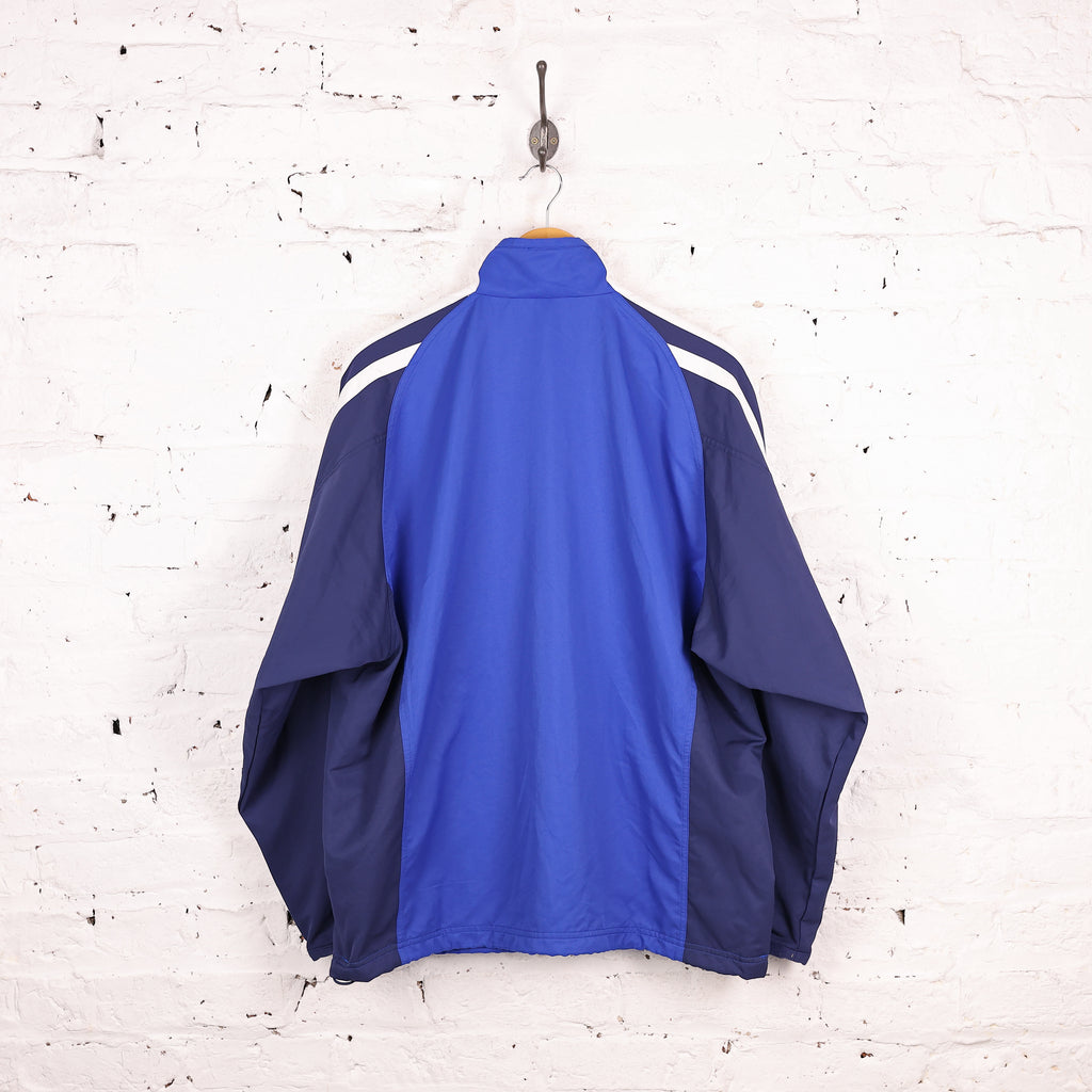 90s Adidas Tracksuit Top Jacket - Blue - L