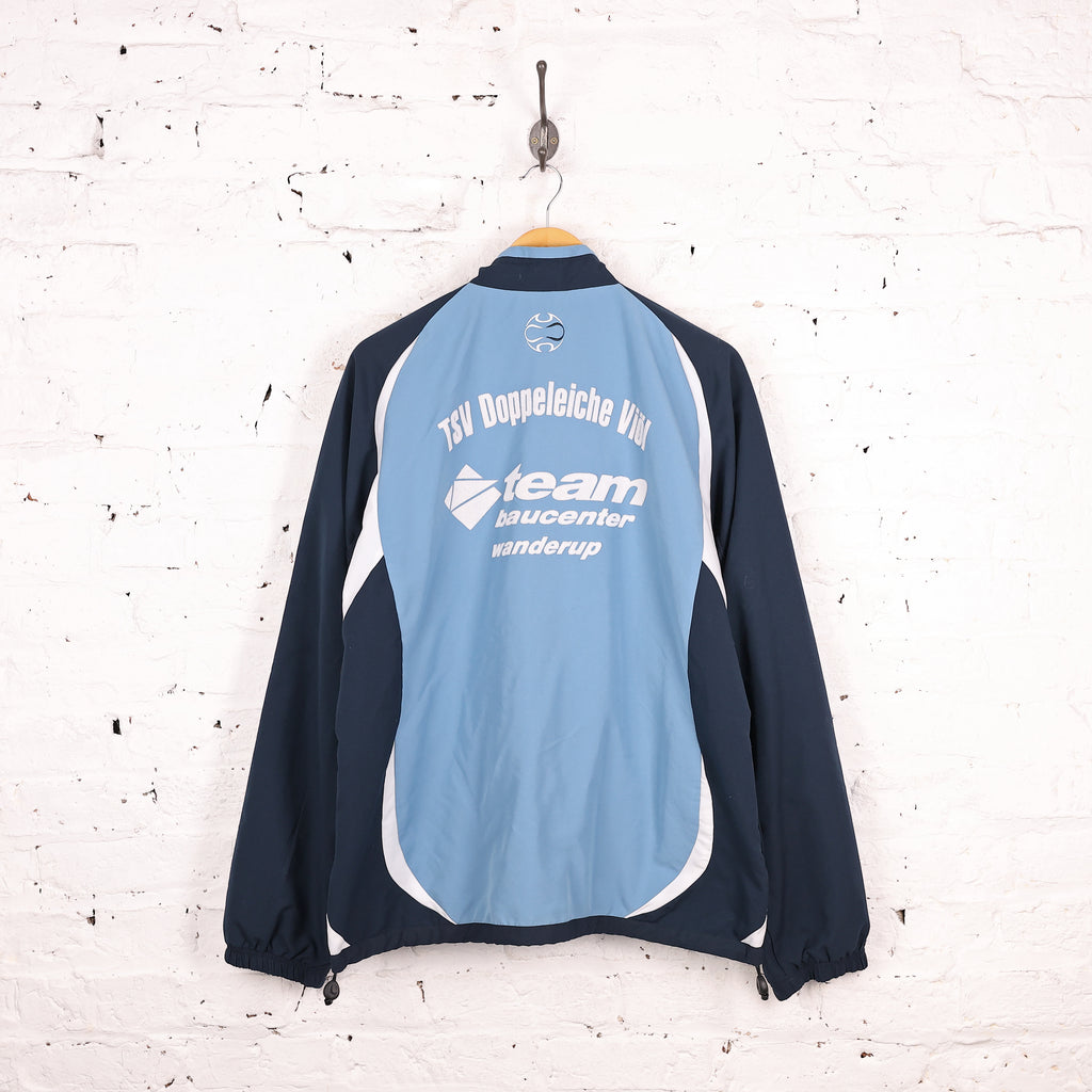 90s Adidas Tracksuit Top Jacket - Blue - L