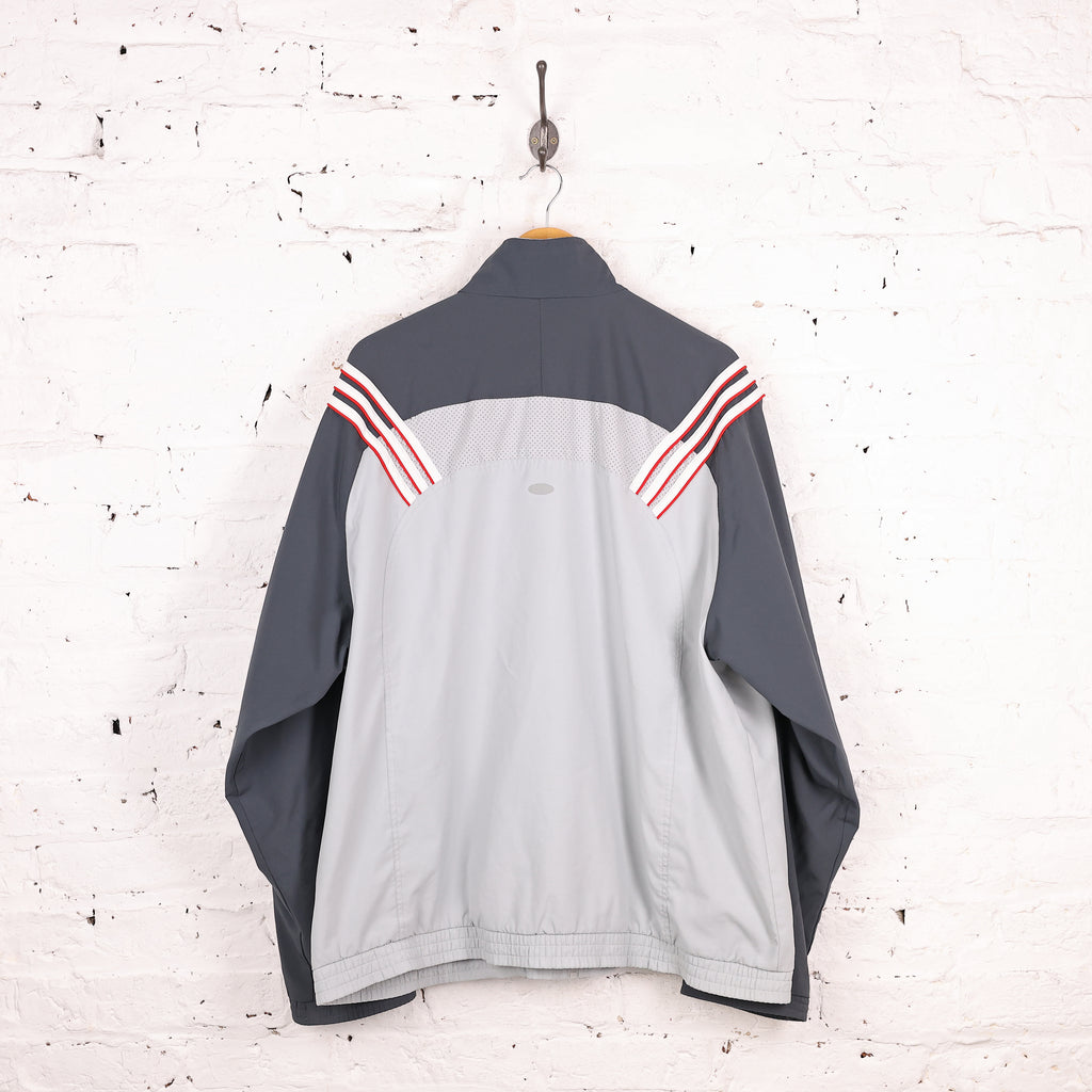 90s Adidas Tracksuit Top Jacket - Grey - XL