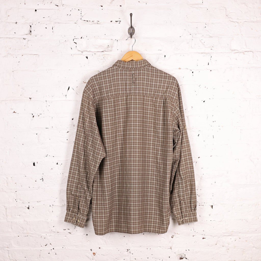 The North Face Check Shirt - Brown - L