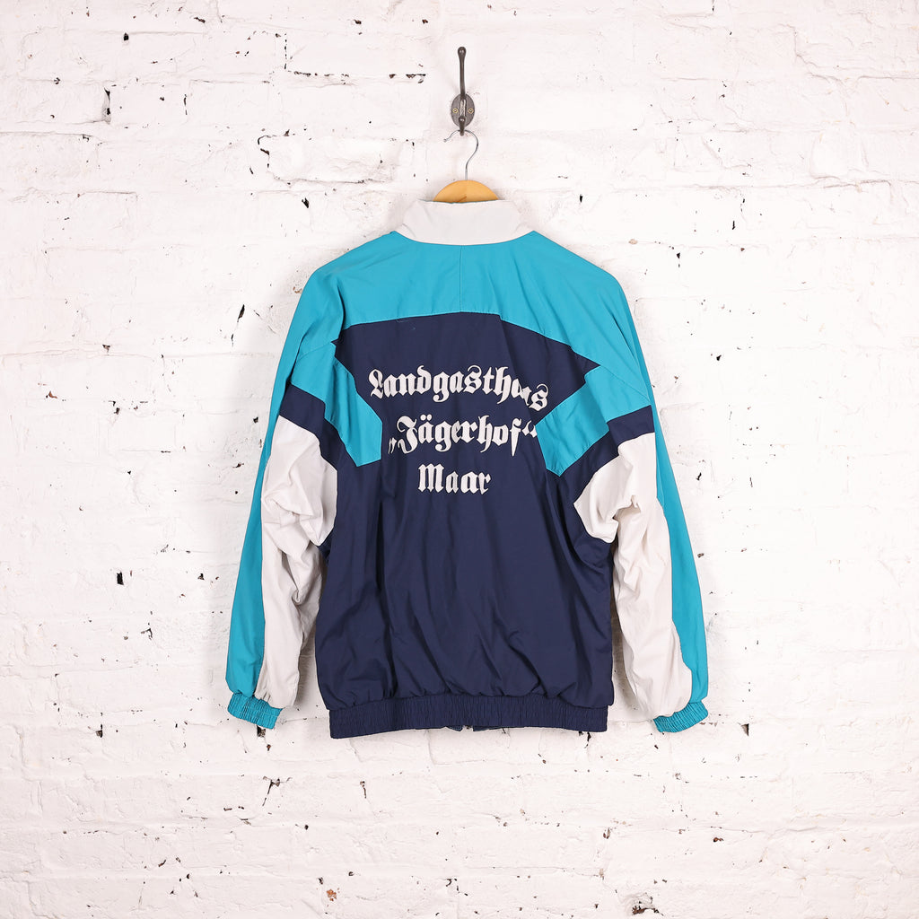 Adidas Windbreaker Tracksuit Top Jacket - Blue - M