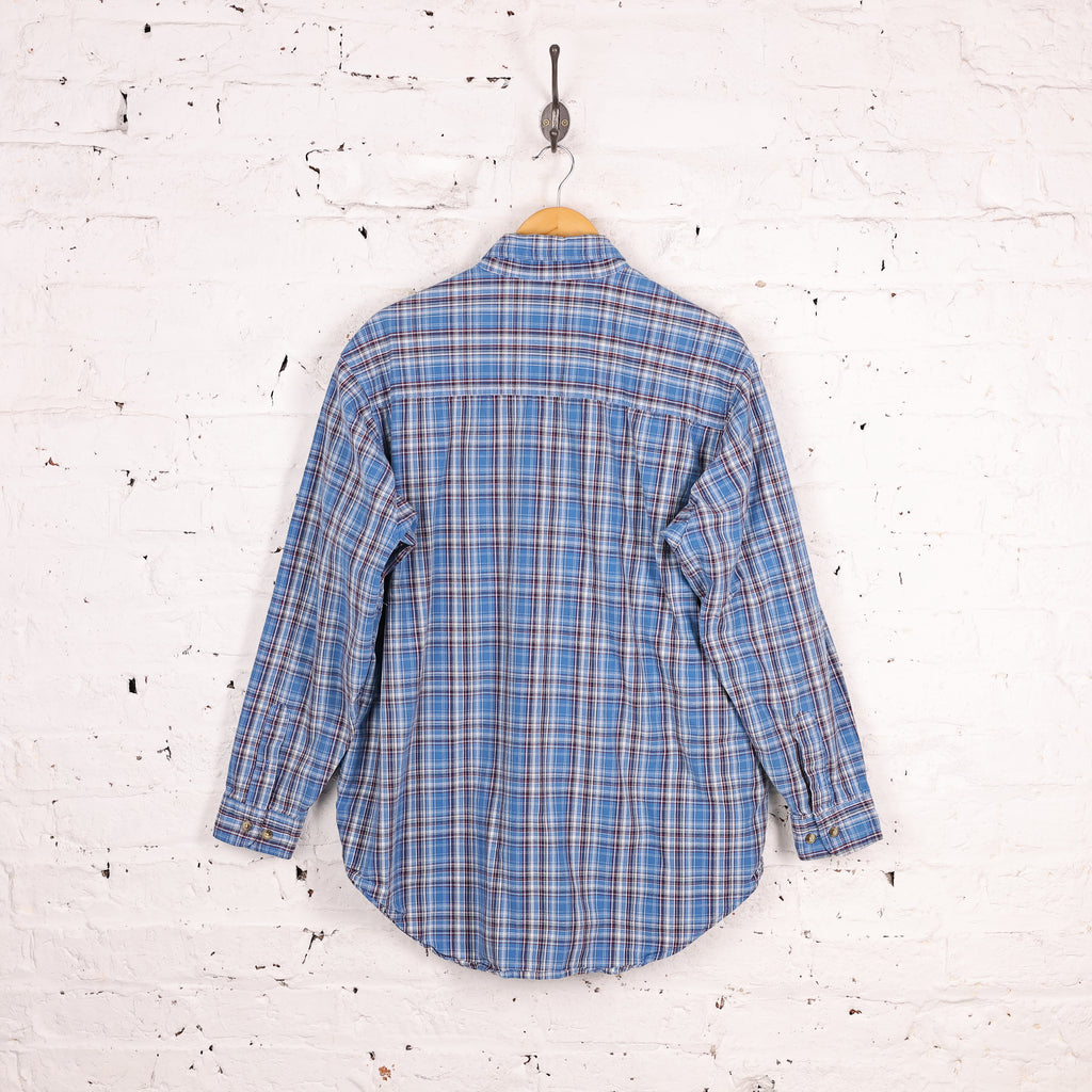Wrangler Riggs Workwear Check Shirt - Blue - XL