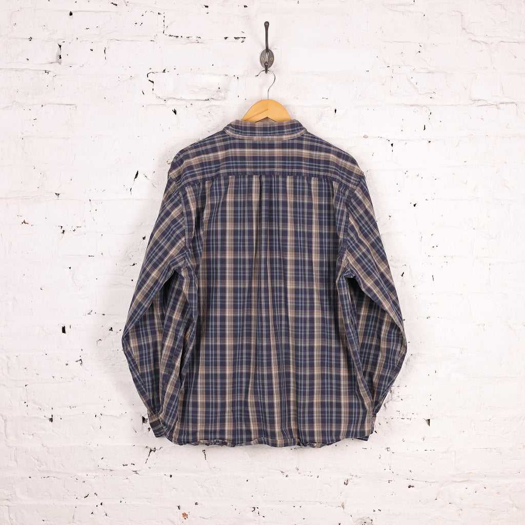 Wrangler Check Shirt - Blue - XL