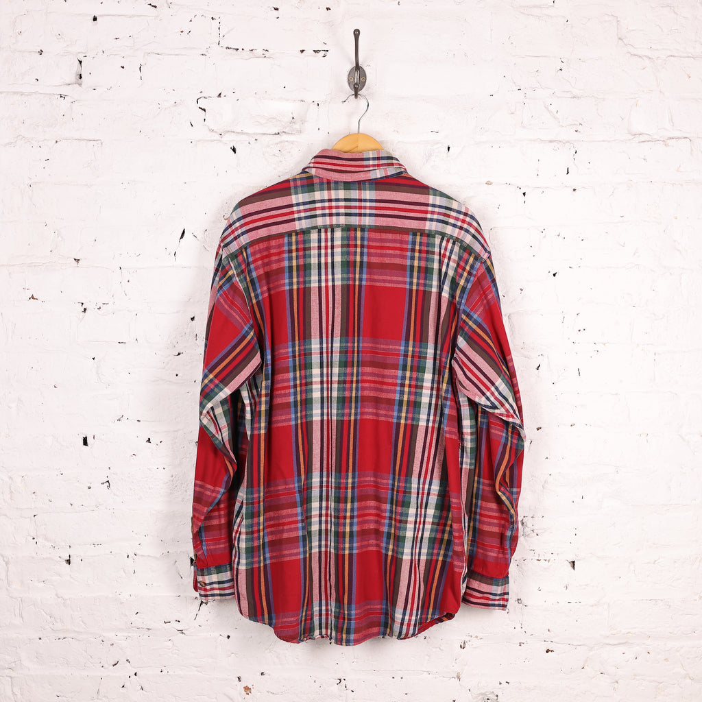 Woolrich Plaid Check Shirt - Red - XL