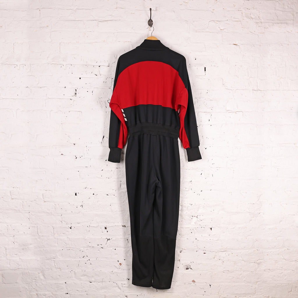 Adidas 90s Boiler Suit Tracksuit All in One - Black - L