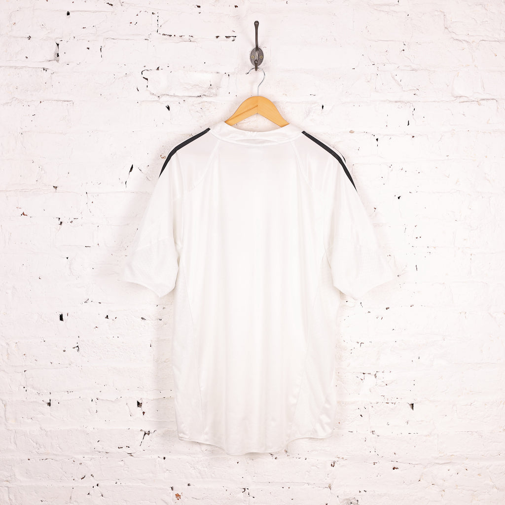 Adidas Real Madrid CF 2004 Home Football Shirt - White - XL