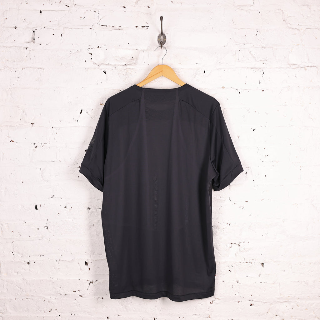 Liverpool New Balance Black Out Football Shirt - Black - XXL