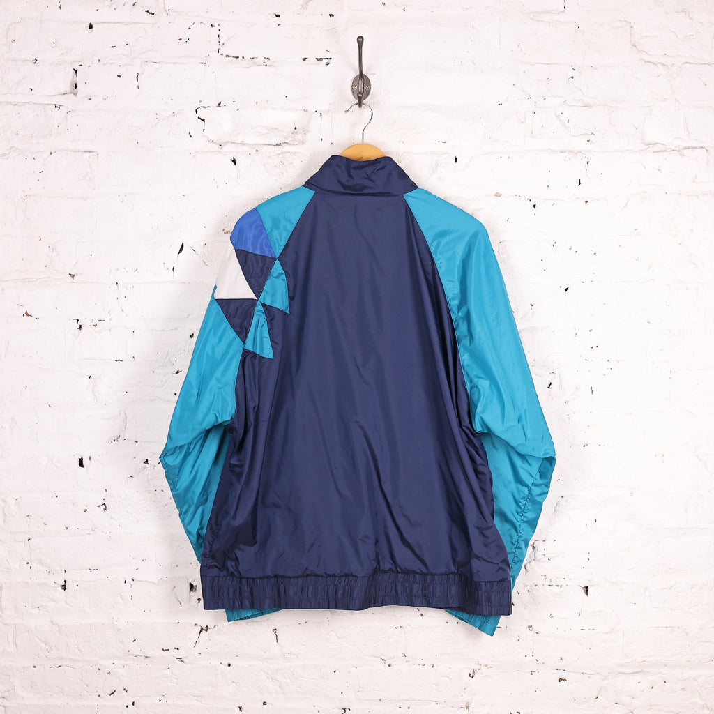 Adidas 90s Shell Tracksuit Top Jacket - Blue - L