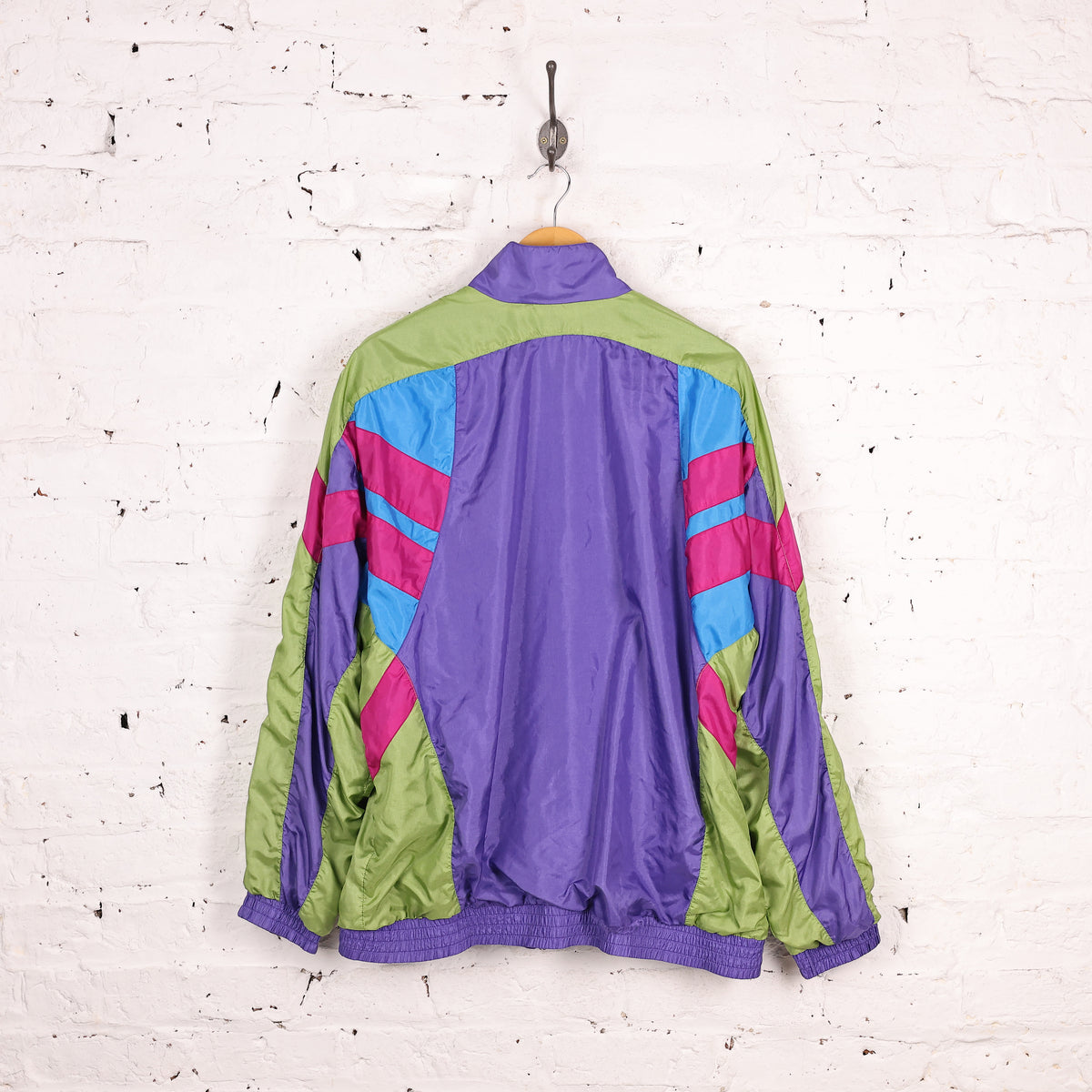 Adidas Shell Tracksuit Top Jacket - Purple - XXL – Headlock