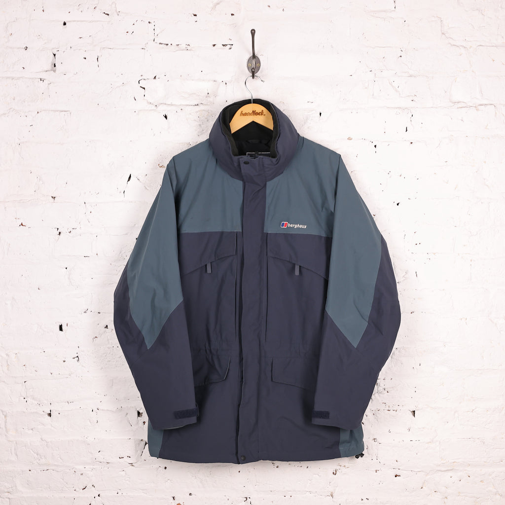 Berghaus Lightning M.P Gore Tex Rain Jacket - Blue - XL – Headlock