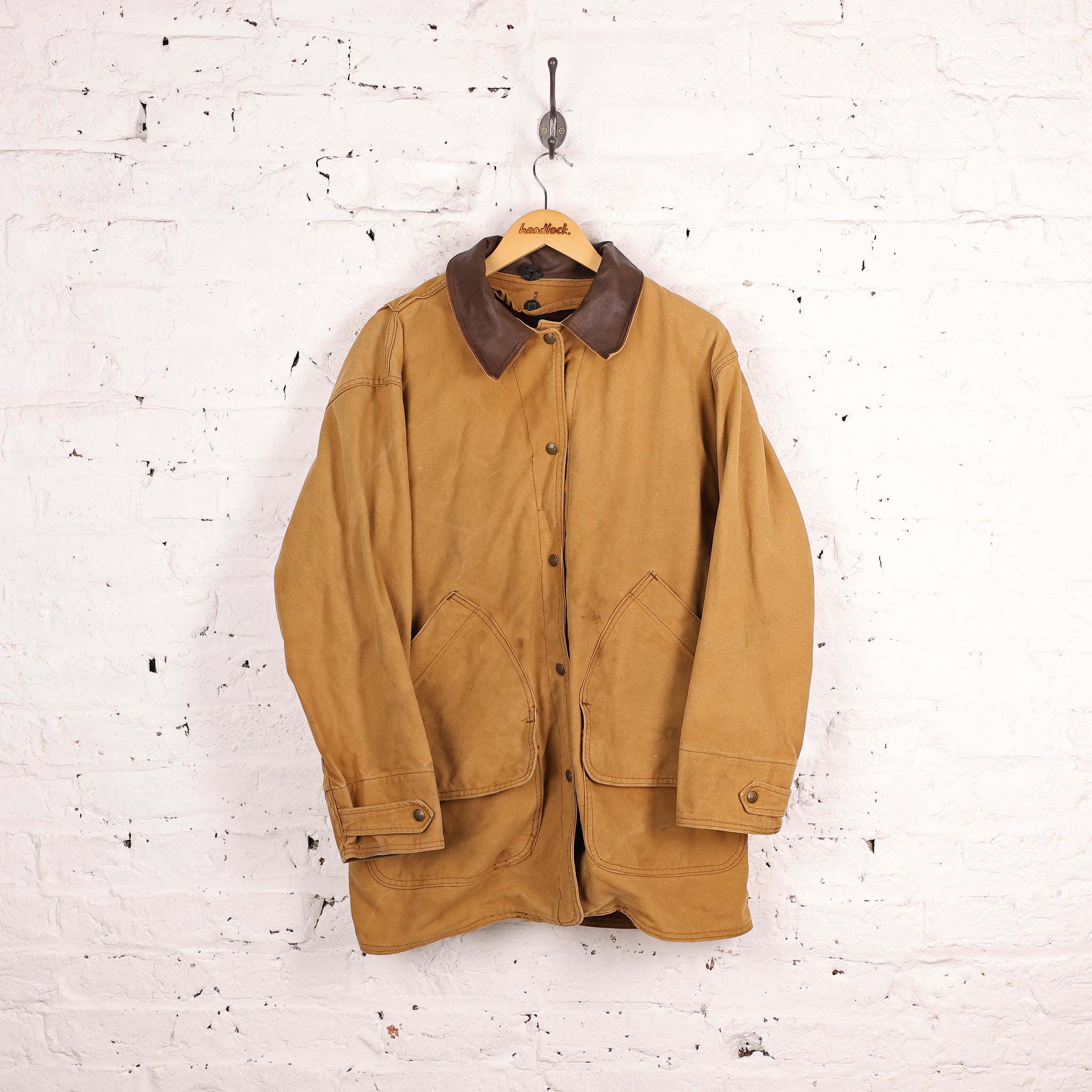 Woolrich Saddle Field Jacket - Sand - L – Headlock