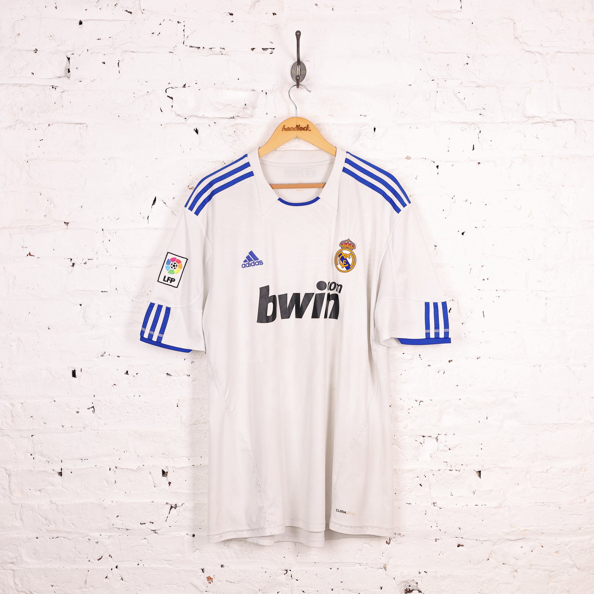 Maillot De Foot Vintage PONY, Années 80, Blanc, Manches Courtes, Taille S