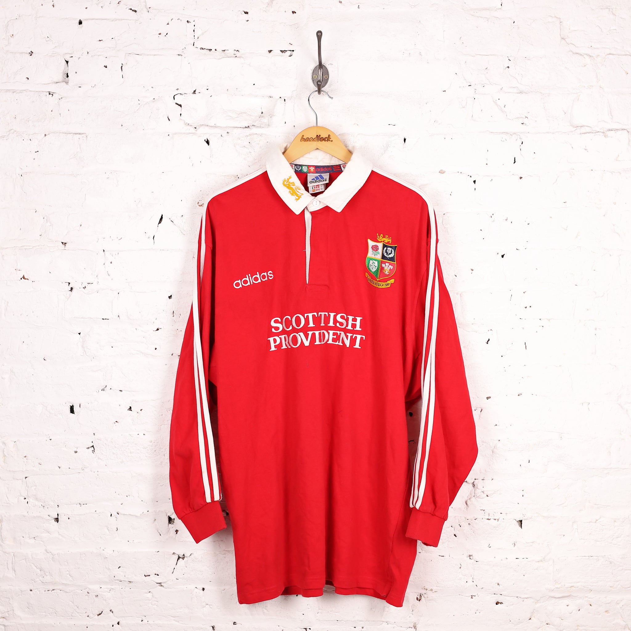 Adidas British & Irish Lions 1997 South Africa Tour Long Sleeve