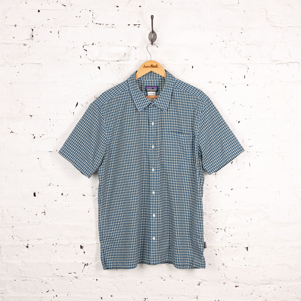Patagonia Short Sleeve Check Shirt - Green - L – Headlock