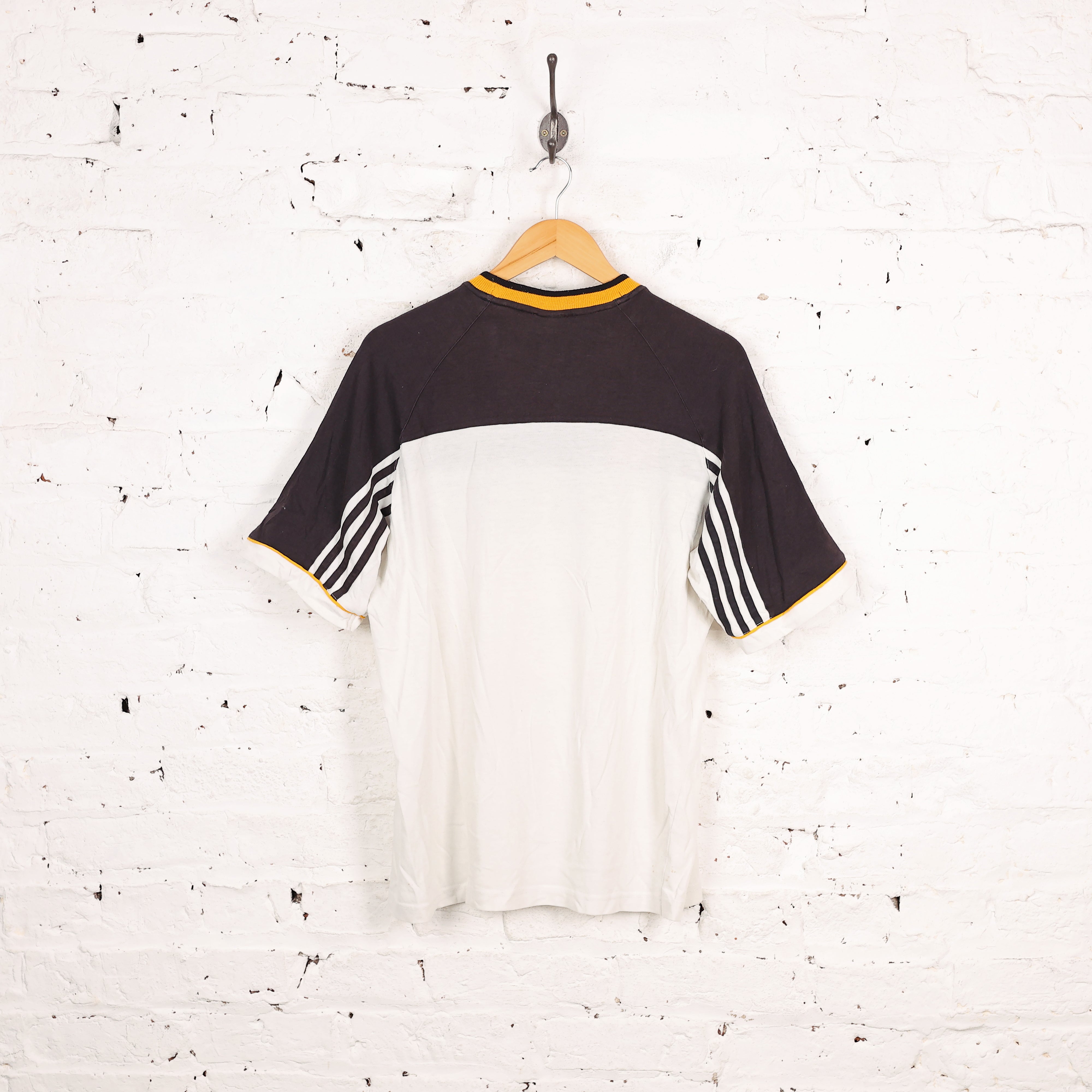 Adidas 90s Newcastle United Football T-Shirt - White - M – Headlock