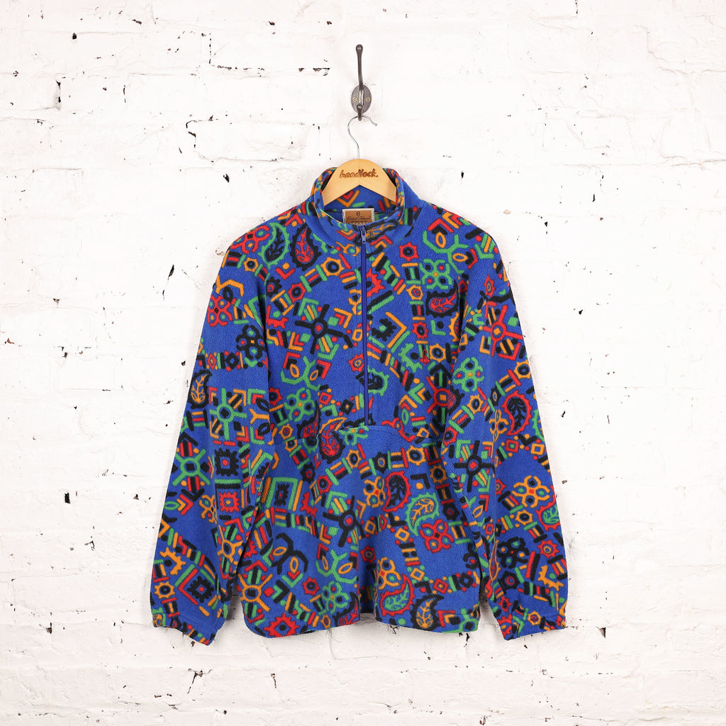 Adidas 80s Keyrolan ATP Bomber Tracksuit Top Jacket - Blue - S