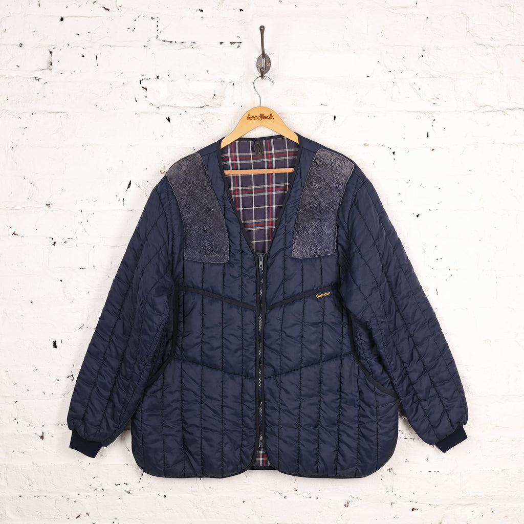 Wolf Zip Up Fleece Jacket - Blue - M – Headlock