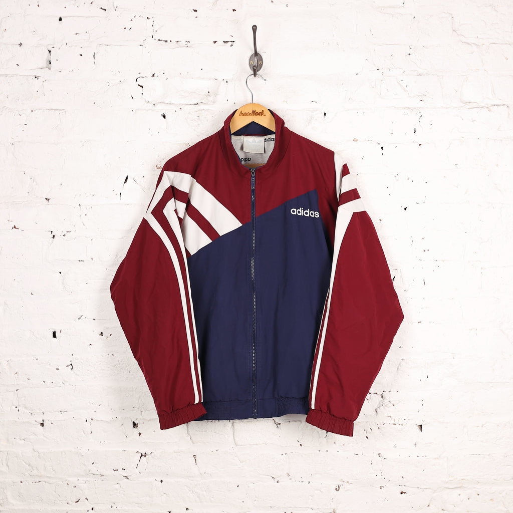 90s Adidas Tracksuit Top Jacket - Blue - XXL – Headlock