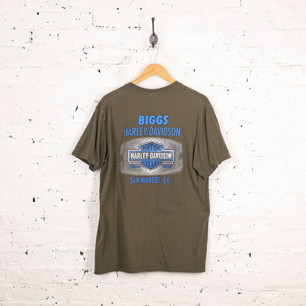 Harley Davidson T Shirt - Green - L – Headlock
