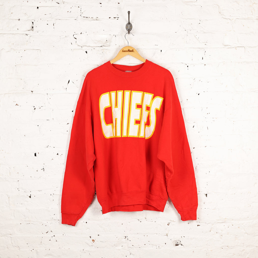 Headlock Kansas City Chiefs Sweatshirt - Red - XL