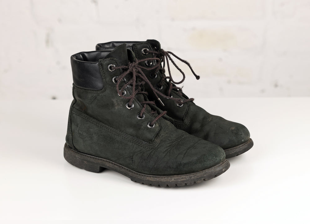 Women's Timberland Premium 6 Boots - Black -  6