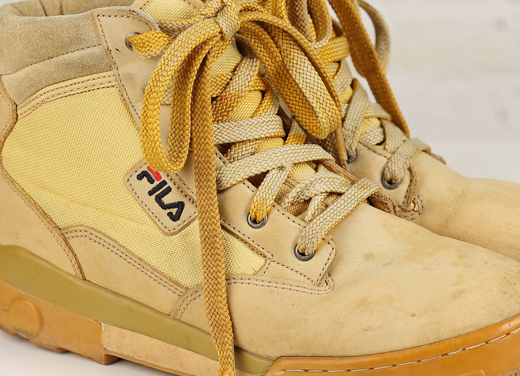 90s Fila Boots - Beige - 10.5