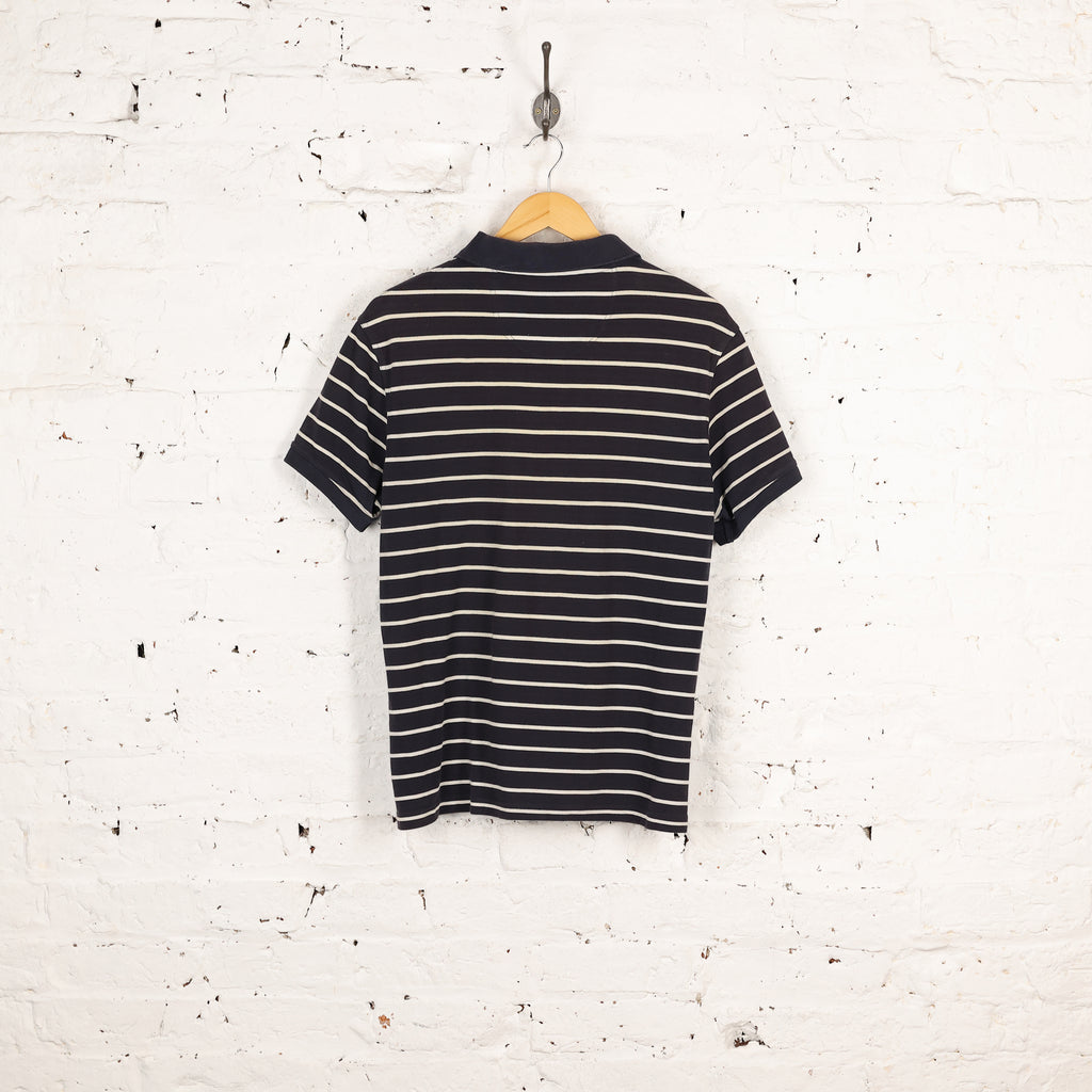 Barbour Striped Polo Shirt - Blue - M