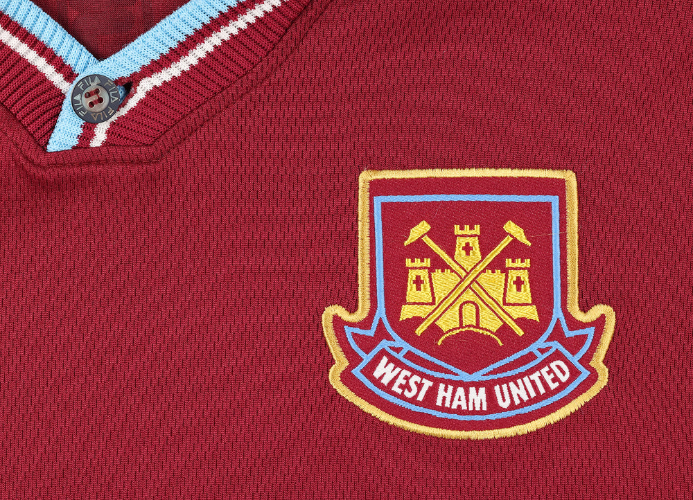 West Ham United Fila 1999 Home Football Shirt - Maroon - XL