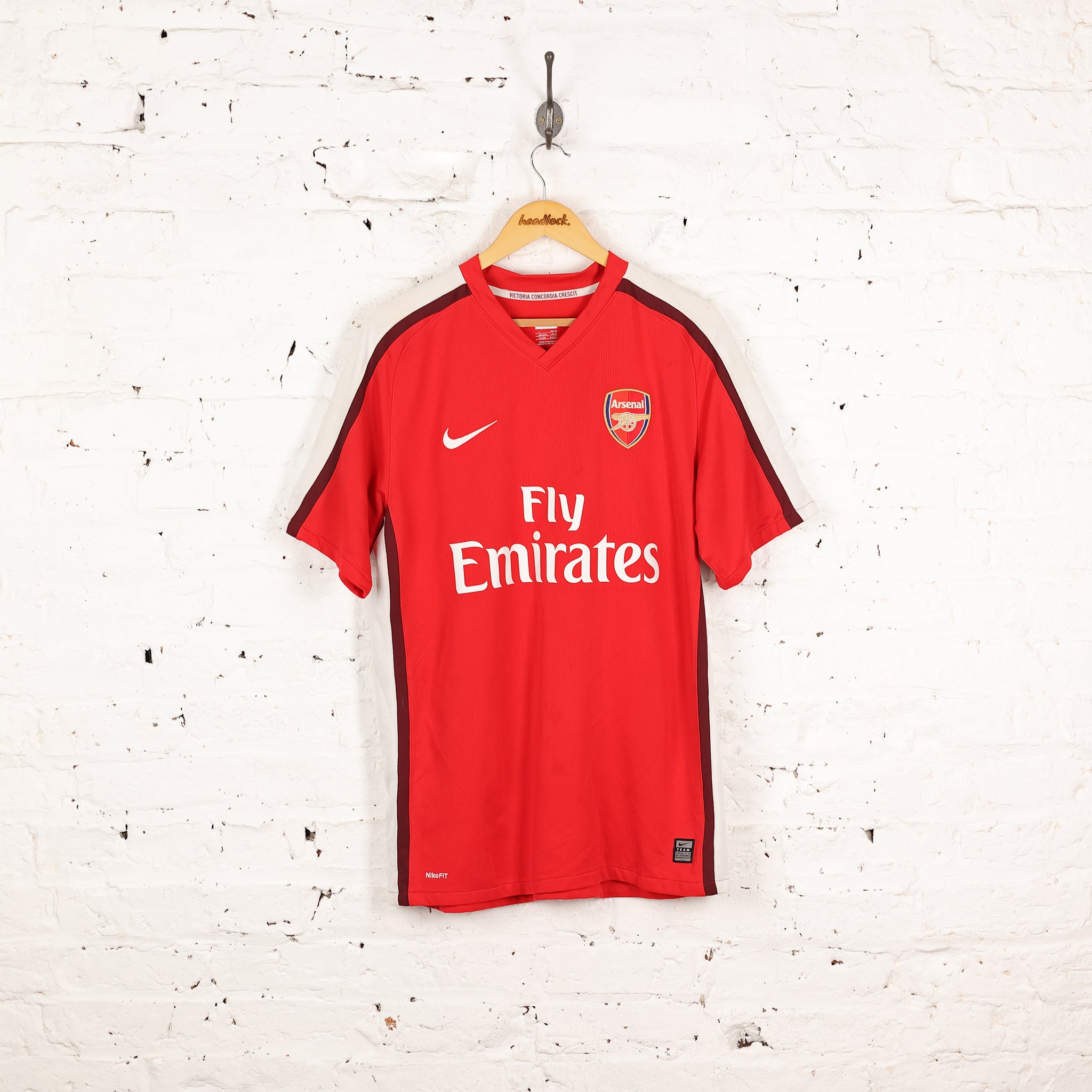 Arsenal 2008 Fabregas Nike Home Football Shirt - Red - L – Headlock