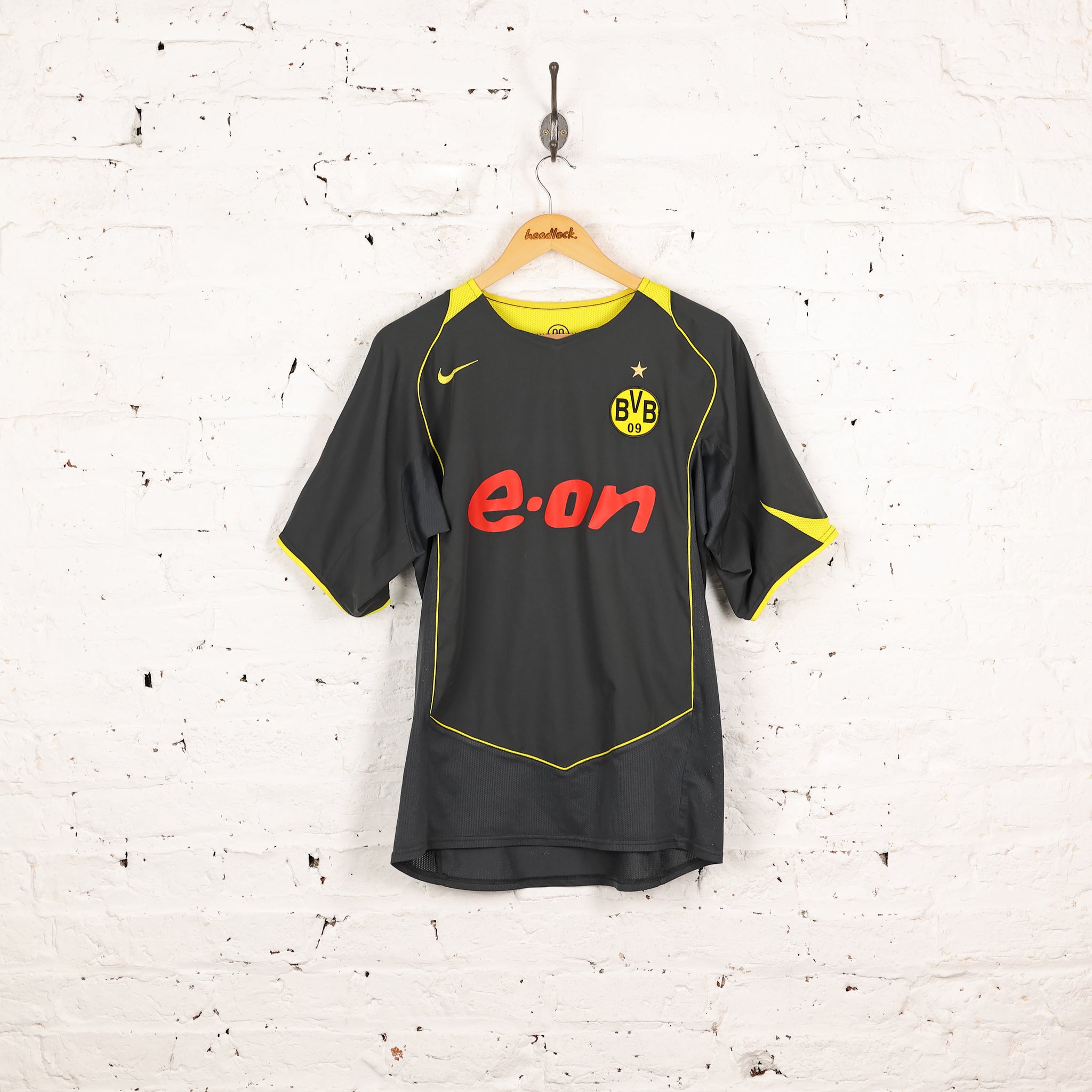 Nike Borussia Dortmund 2004 Smolarek Third Football Shirt Grey