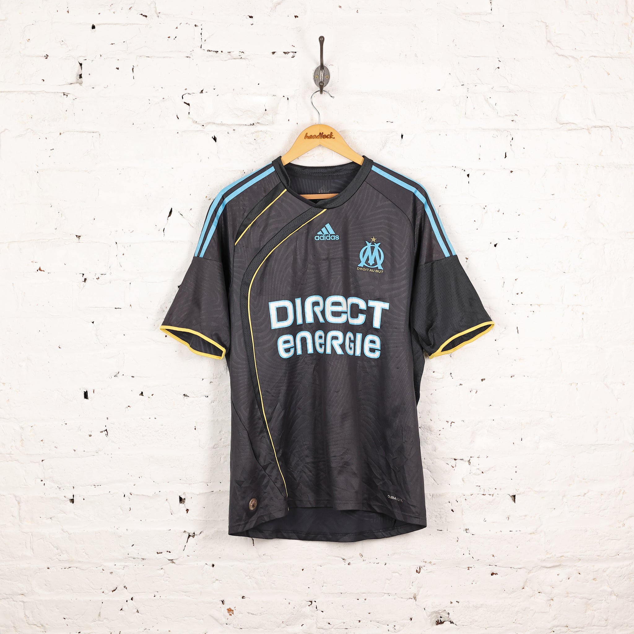 MAILLOT OLYMPIQUE DE MARSEILLE OM 2009 ADIDAS maglia away bleu shirt jersey M EUR 36,82 - FR MAILLOT OLYMPIQUE DE MARSEILLE OM 2009 ADIDAS maglia away bleu shirt jersey M EUR 36,82 - FR