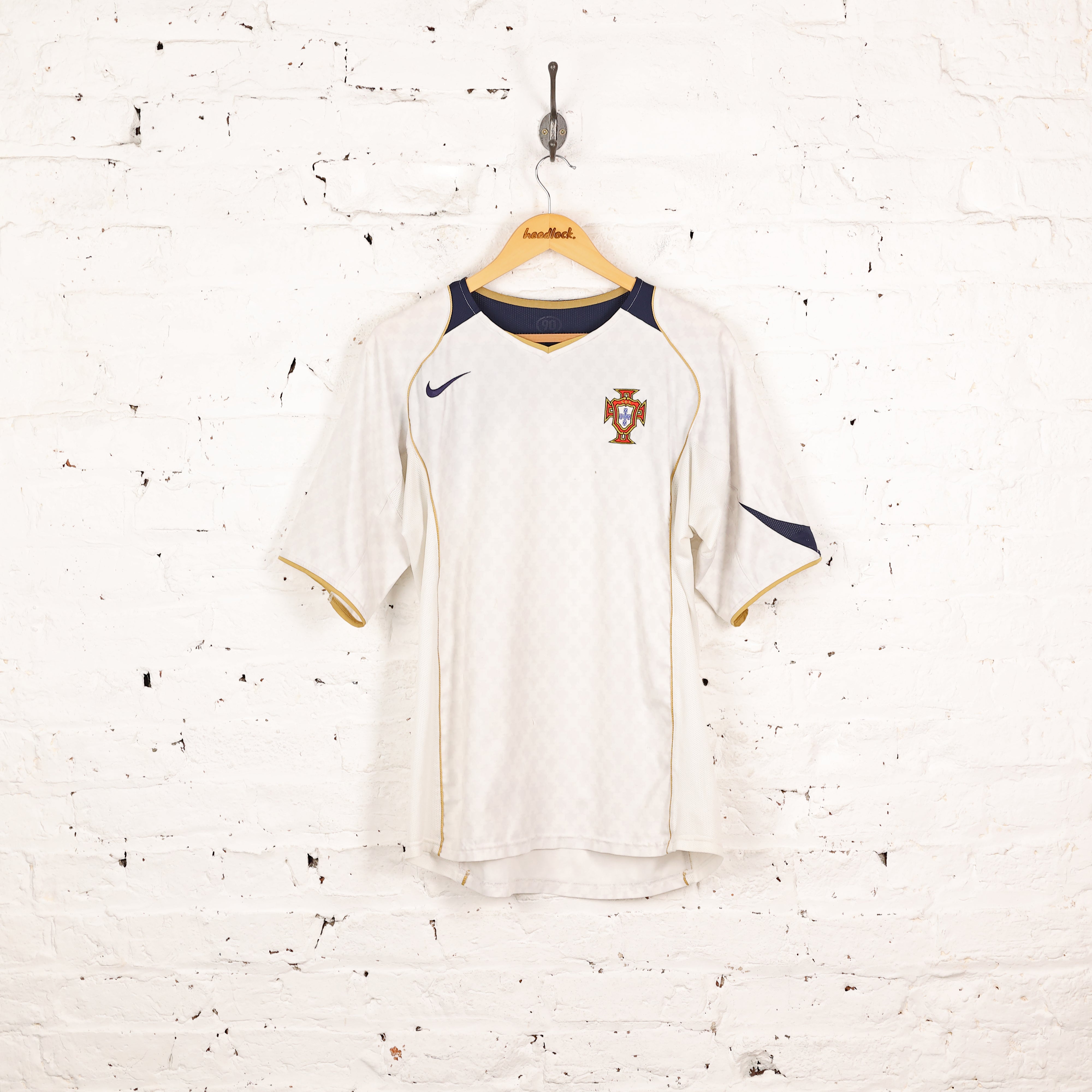 Nike Portugal 2002-2003 Soccer Football Jersey Shirt Men's Size Large