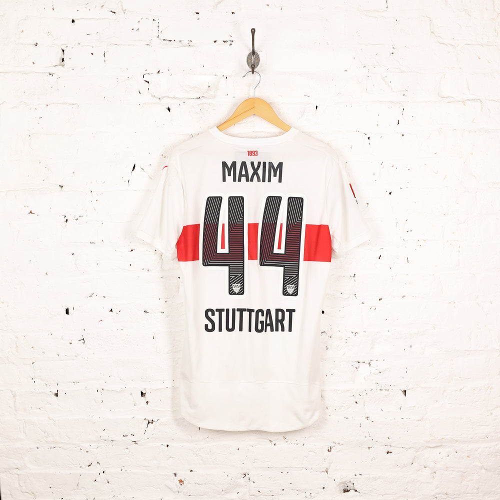VFB Stuttgart Puma 2013 Maxim Home Football Shirt - White - M