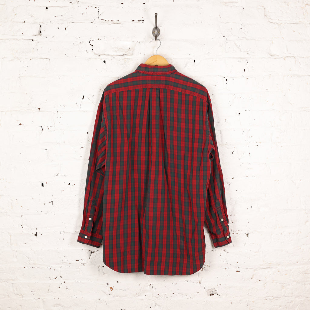 Ralph Lauren Blaire Check Shirt - Red - XL