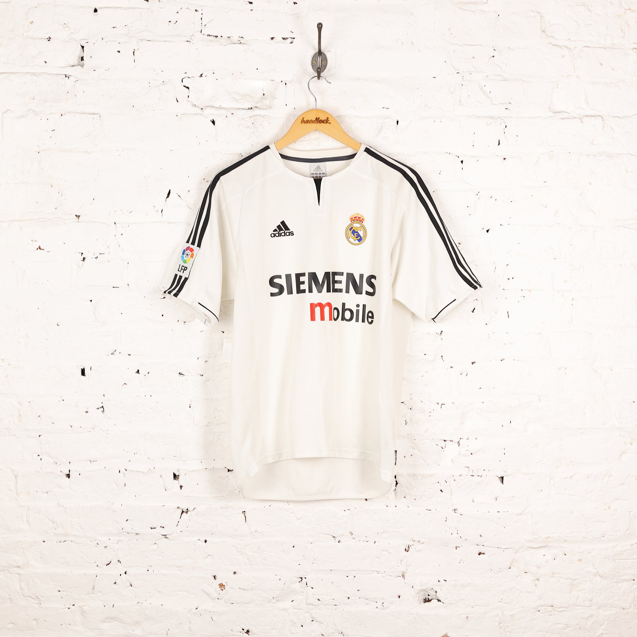 超激レアadidas× Real Madrid 2003/04ホームユニフォーム Real Madrid Football 2003/04 Home Shirt - White - M – Headlock