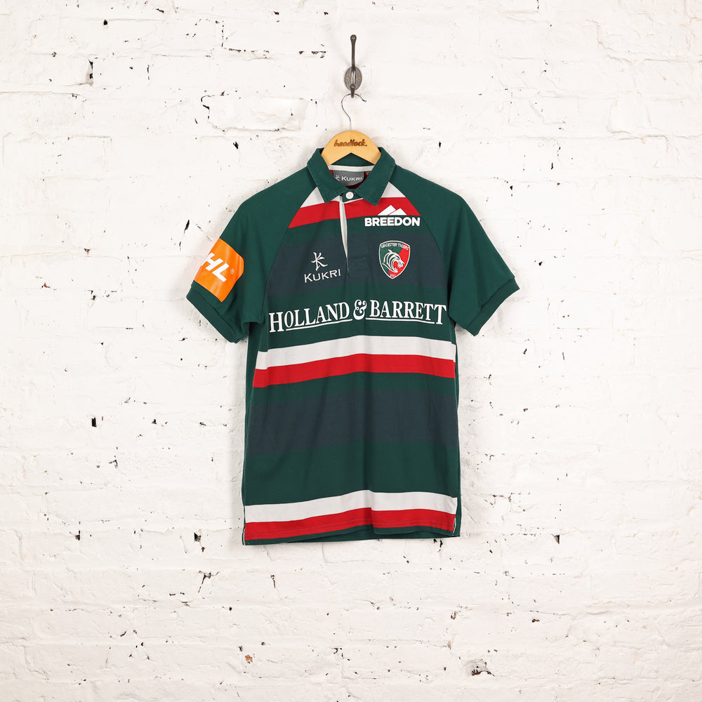 Kukri Leicester Tigers Rugby Shirt - Green - S