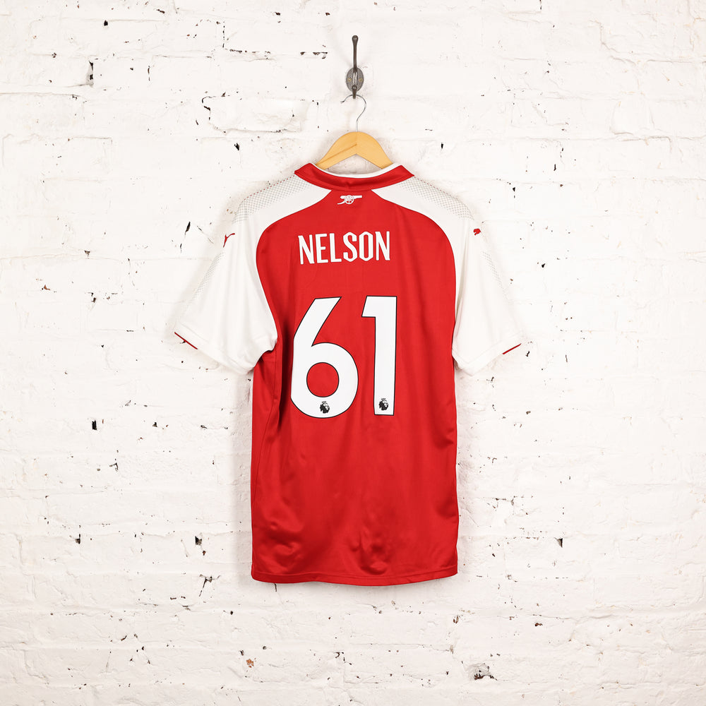 Puma Arsenal 2017 Nelson Home Football Shirt - Red - L