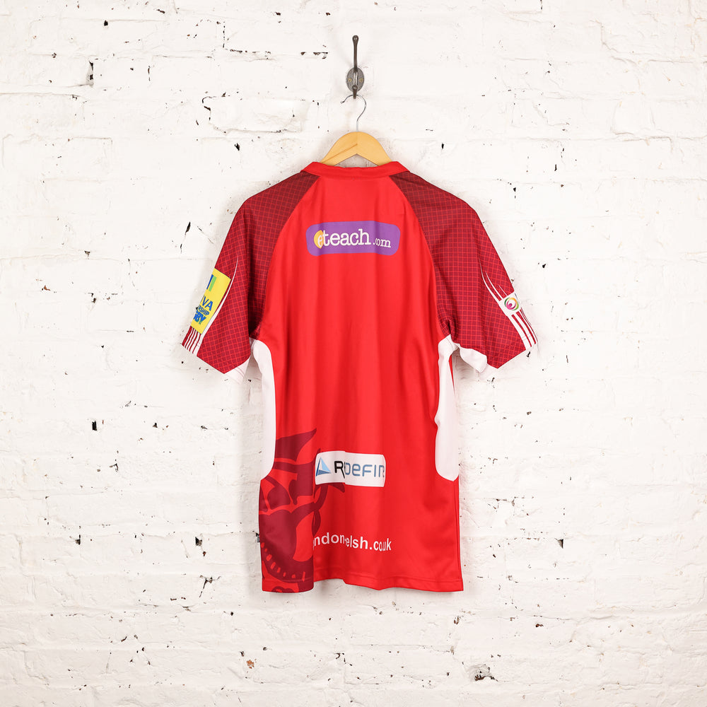 Samurai London Welsh Rugby Shirt - Red - L