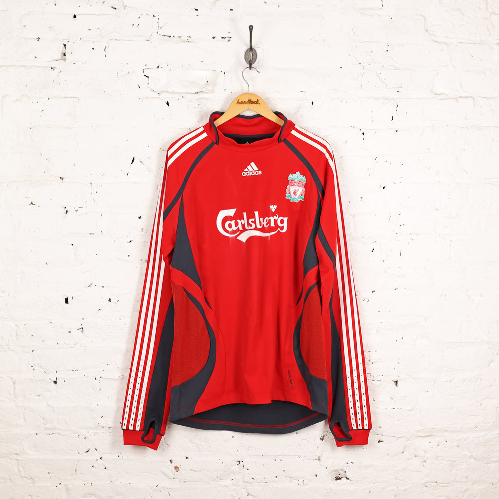 Adidas Liverpool Football Training Sweatshirt - Red - L