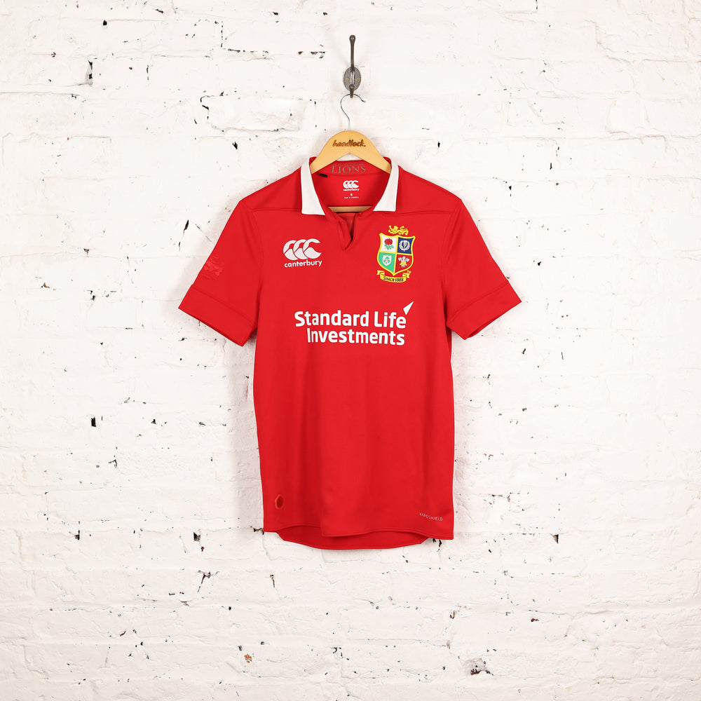 Canterbury British and Irish Lions Rugby Shirt - Red - S