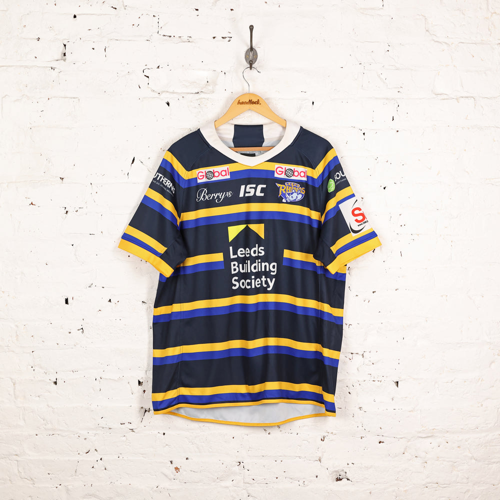 ISC Leeds Rhinos Home Rugby Shirt - Blue - XXL