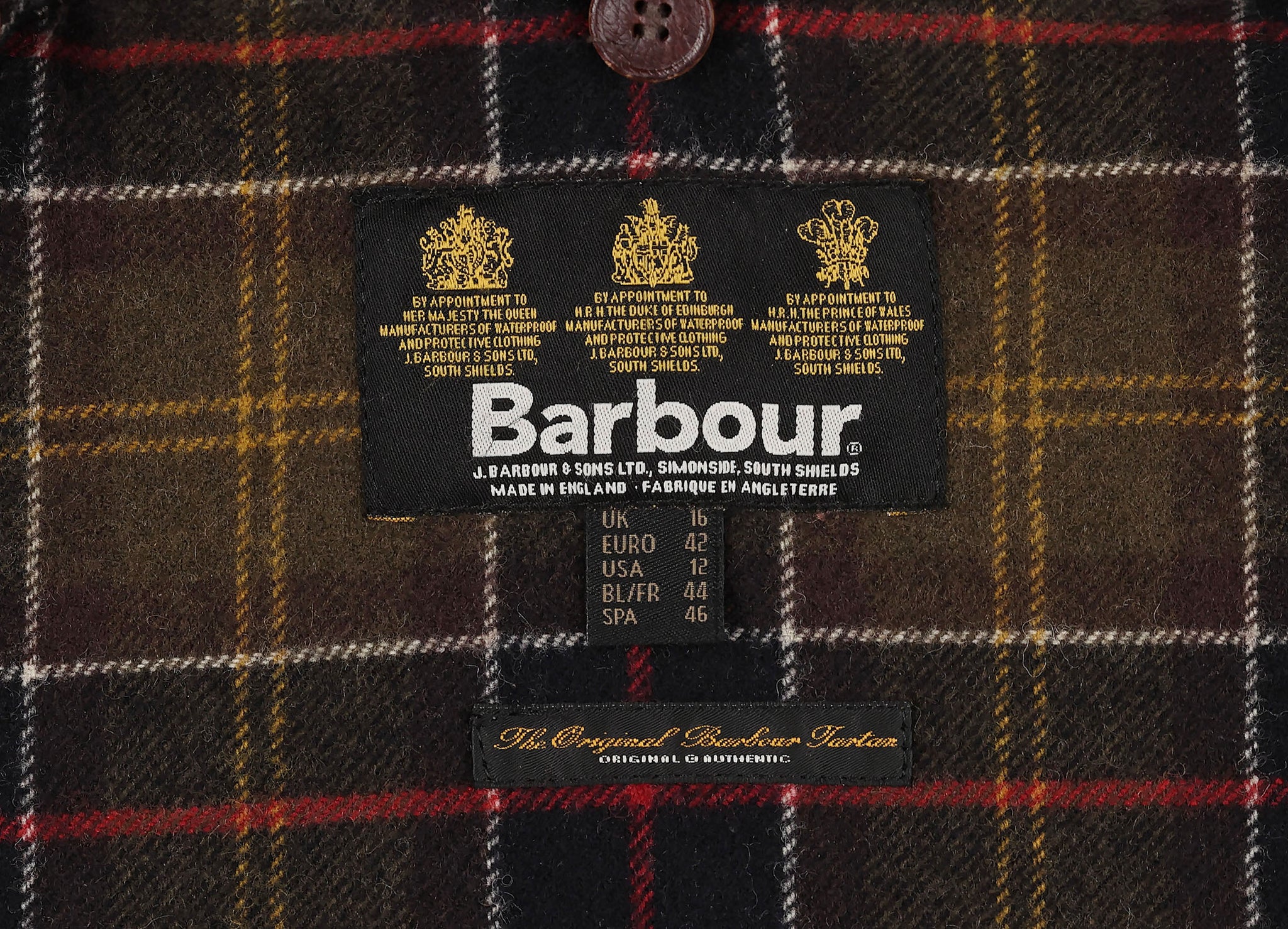 Women's Barbour Fur Trim Utility Wax Jacket - Brown