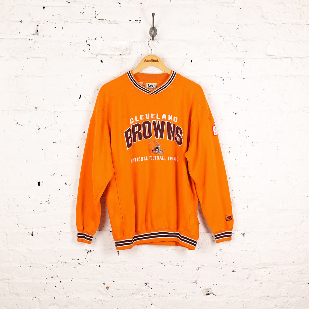 Cleveland Browns DOG POUND Vintage NFL Crewneck Sweatshirt