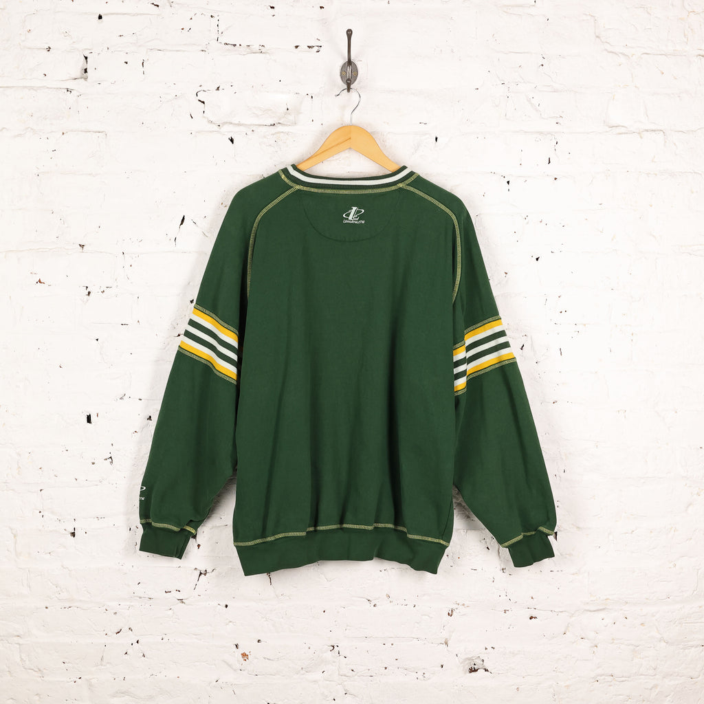 Logo Athletic Green Bay Packers Sweatshirt - Green - L